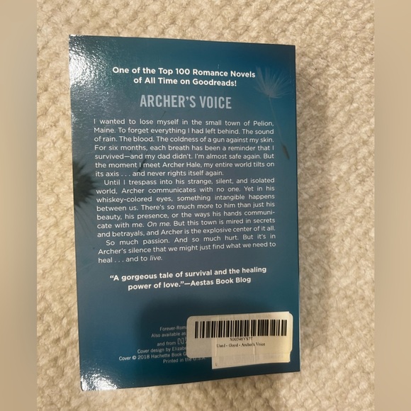 Archer’s Voice by Mia Sheridan - Picture 2 of 3